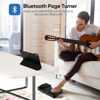 Picture of Wegrower Wireless Page Turner Pedal for Musical Instruments，Portable Bluetooth Foot Pedal, Silent Rechargeable Music Page Turner with Anti-Slip Rubber for iPad, Tablets, Phone