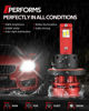 Picture of Torchbeam 9008 Fog Bulbs Combo, H13 Fog Light for ATVS, Fog Powersports Bulbs, 50000HRS Lifespan Plug and Play for ATVS, Pack of 2