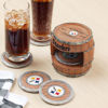 Picture of FOCO Pittsburgh Steelers NFL 5 Pack Barrel Coaster Set