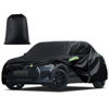 Picture of Car Cover Custom Fit for 2014-2024 Mini Cooper/Cooper S/Hardtop/Clubman/Countryman 4 Door, Waterproof All Weather Full Exterior Cover Rain Sun Hail Protector with Door Zipper