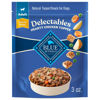 Picture of Blue Buffalo Delectables Natural Wet Dog Food Toppers, Tasty Chicken Cuts in Gravy, 3-oz. (24 Pouches)