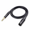 Picture of Cable Matters 6.35mm (1/4 Inch) TRS to XLR Cable 3 ft Male to Male (XLR to TRS Cable, XLR to 1/4 Cable, 1/4 to XLR Cable)