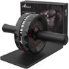 Picture of Abiarst Ab Roller Wheel, Abs Workout Equipment for Abdominal & Core Strength Training, Home Gym Exercise Wheels for Men Women, with Knee Pad Accessories