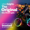 Picture of Brightz WheelBrightz LED Bike Wheel Light, Pastel - Pack of 1 Tire Light - Bike Wheel Lights Front and Back for Night Riding - Battery Powered Bike Lights for Boys Girls Kids Gift Present