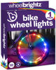 Picture of Bike Wheel Lights (1 Tire) Rainbow - LED Bike Lights for Night Riding Bike Tire Light Kids Bike Light Top 2024 Present for Boys Girls 5 6 7 8 9 10 11 12 Year Old Teens Adults Mom Dad