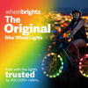 Picture of Bike Wheel Lights (1 Tire) Rainbow - LED Bike Lights for Night Riding Bike Tire Light Kids Bike Light Top 2024 Present for Boys Girls 5 6 7 8 9 10 11 12 Year Old Teens Adults Mom Dad