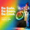 Picture of Bike Wheel Lights (1 Tire) Rainbow - LED Bike Lights for Night Riding Bike Tire Light Kids Bike Light Top 2024 Present for Boys Girls 5 6 7 8 9 10 11 12 Year Old Teens Adults Mom Dad