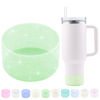 Picture of WORBSS Glitter Silicone Boot Sleeve for Stanley Cup H2.0 Tumbler 20 30 40oz & Hydro Flask 18-24oz with 2.85-3.0 inch Protective Anti-Slip Bottom Cover Bumper Accessories for Water Sport Bottles