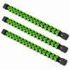 Picture of ALOANES 3 PC ABS Socket Organizer, 3/8 inch, Drive Socket Rail Holders, Heavy Duty Socket Racks, Black Rails with Green Clips