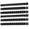 Picture of ALOANES 6 PC ABS Socket Organizer, 1/2 inch, 3/8 inch and 1/4 inch Drive Socket Rail Holders, Heavy Duty Socket Racks, Black Rails with Black Clips