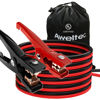 Picture of AWELTEC Jumper Cables for car, UL-Listed 8 Gauge 12 Feet Heavy Duty Booster Cables with Carry Bag (8AWG x 12Ft)
