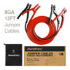Picture of AWELTEC Jumper Cables for car, UL-Listed 8 Gauge 12 Feet Heavy Duty Booster Cables with Carry Bag (8AWG x 12Ft)