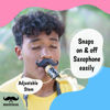 Picture of Sax-stache - Clip-on Mustache for Saxophone (Tenor/Bari)