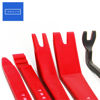 Picture of Tresalto Auto Trim Removal Tool Kit (No Scratch Plastic Pry Kit), Door Panel Removal Tool, Car Clips, Push Rivets, Molding, Dashboards, Interior Trim Tools, Red