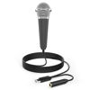 Picture of Mini Microphone for iPhone iPad Small ASMR Tiny Microphone for Voice Video Recording Singing, Vlogging, Podcasting YouTube (1 PCS Black)