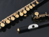 Picture of Glory Closed Hole C Flute With Case, Tuning Rod and Cloth,Joint Grease and Gloves black/Laquer