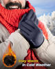 Picture of FEWTUR Winter Gloves for Men Women Cold Weather - Waterproof Touchscreen Gloves for Running Cycling
