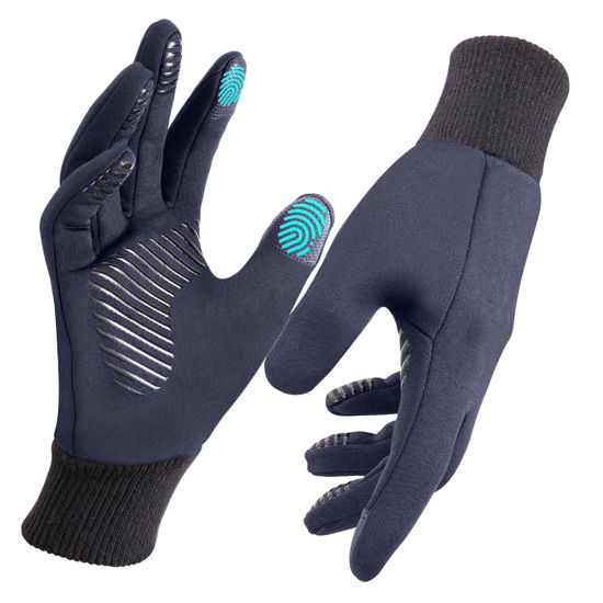 Picture of FEWTUR Winter Gloves for Women Men Cold Weather - Water Resistant Gloves for Biking Running Cycling