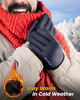 Picture of FEWTUR Winter Gloves for Women Men Cold Weather - Water Resistant Gloves for Biking Running Cycling