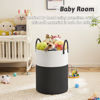 Picture of Artfeel Laundry Basket,Woven Cotton Rope Laundry Hamper,80L for Decorative Storage of Dirty Clothes,Toys and Blankets in Bathroom,Baby Room and Living Room
