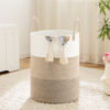 Picture of Artfeel Laundry Basket,Woven Cotton Rope Laundry Hamper,100L for Decorative Storage of Dirty Clothes,Toys and Blankets in Bathroom,Bedroom and Living Room