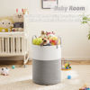 Picture of Artfeel Laundry Basket,Woven Cotton Rope Laundry Hamper,80L for Decorative Storage of Dirty Clothes,Toys and Blankets in Bathroom,Baby Room and Living Room