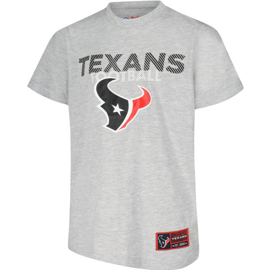 Picture of Ultra Game Youth Active Crew Neck Tee Shirt, Houston Texans, 14-16