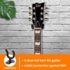 Picture of Donux Guitar Wall Mount,Ukulele Hanger Hook Holder Stand Guitar Hangers Hooks for Acoustic Electric Bass Guitars and Ukulele (3 Set)