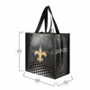 Picture of FOCO New Orleans Saints NFL 4 Pack Reusable Shopping Bags, Team Color, One Size