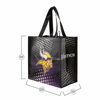 Picture of FOCO Minnesota Vikings NFL 4 Pack Reusable Shopping Bags, team color, one size