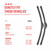Picture of OEM Quality Performance Premium 21 wiper blades 2 pack,All-Season Auto Replacement Windshield Wiper Blades,Fit Grand Cherokee 2010-1999,Patriot 2017-2007,Beetle 2010-1999 +More Cars