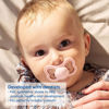 Picture of MAM Air Day & Night Baby Pacifier, for Sensitive Skin, Glows in The Dark, 16+ Months, Unisex, 4 Count, (Pack of 1)