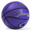 Picture of Champion Sports Rubber Intermediate Basketball, Heavy Duty - Pro-Style Basketballs, Premium Basketball Equipment, Indoor Outdoor - Sports Education Supplies (Size 6, Purple)