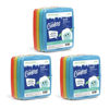 Picture of Cool Coolers by Fit & Fresh 4 Pack Slim Ice Packs, Quick Freeze Space Saving Reusable Ice Packs for Lunch Boxes or Coolers, Multi Colored, 3 Packs of 4