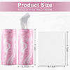 Picture of SINGARO Car Tissue Holder, 4 Pack Car Cup Holder Facial Tissues with Kleenex Travel Tissue Bag, Quick and Convenient Flower Combination Car Tissue Box(4 Canisters/200 Tissues) Pink