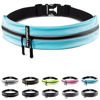 Picture of Fitgriff® Running Belt for Men & Women - Secure Jogging Pouch for Phone, Keys & Essentials - For All Cell Phones, (Cyan, 24.5" - 35.5" Waist Size)