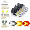 Picture of iBrightstar 7443 LED Bulb Blue, 7440 LED Reverse Light Bulbs Super Bright for Tail Brake Lights Backup Lights Daytime Running Lights, 2 Pack