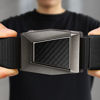 Picture of BULLIANT Tactical Belt for Men, Military Hiking Rigger Nylon Web Work Belt 1.5" with Heavy Duty Quick Release Buckle