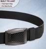 Picture of BULLIANT Tactical Belt for Men, Military Hiking Rigger Nylon Web Work Belt 1.5" with Heavy Duty Quick Release Buckle