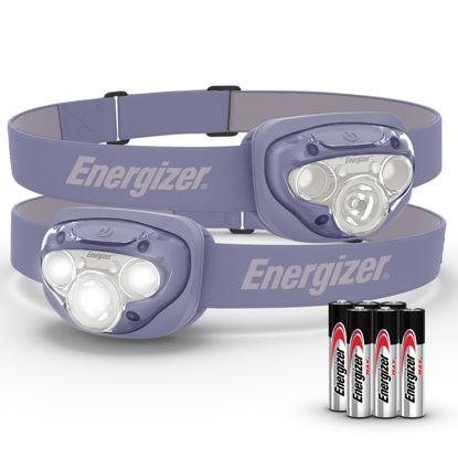 Picture of Energizer LED Headlamp PRO (2-Pack), IPX4 Water Resistant Headlamps, High-Performance Head Light for Outdoors, Camping, Running, Storm, Survival LED Light for Emergencies (Batteries Included)