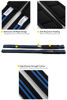 Picture of Fitgriff® Lifting Wrist Straps for Weightlifting, Gym, Deadlift, Workout (Made of Premium Cotton & Padded) - Men & Women (Standard, Black/Blue)