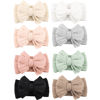 Picture of Niceye Handmade Baby Headbands Soft Stretchy Nylon Hair Bands with Bows for Newborn Infant Baby Toddler