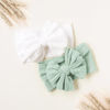 Picture of Niceye Handmade Baby Headbands Soft Stretchy Nylon Hair Bands with Bows for Newborn Infant Baby Toddler