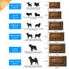Picture of VERZEY Dog Bed, Ultra Soft Faux Fur Dog Crate Pad for Medium Dogs, 30inch, Brown, Machine Washable, Anti-Slip