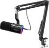 Picture of MAONO Dynamic Gaming Microphone with Software: USB XLR Podcast Computer Microphone with Boom arm - RGB PC Mic for Gamer - Podcast Microphone for Streaming Recording Studio YouTube Online Chat PD100XS