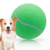 Picture of Banfeng Large Dog Tennis Ball,9.5" Giant Doy Sport Ball Toy,Pet Birthday Present Interactive Dog Toys for Small Medium Large Dog (Green)