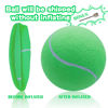 Picture of Banfeng Large Dog Tennis Ball,9.5" Giant Doy Sport Ball Toy,Pet Birthday Present Interactive Dog Toys for Small Medium Large Dog (Green)