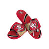 Picture of FOCO San Francisco 49ers NFL Mens Colorblock Big Logo Gel Slides - L