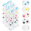 Picture of Fiada 30 Pieces Drum Dampeners Gels Silicone Gel Pads Soft Drum Dampeners for Drums Cymbals Tone Control (Clear with Colored Dots)