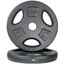 Picture of CAP Barbell Standard 1-Inch Grip Weight Plates 7.5 lbs BLACK, Pack (x2) (RWPIS-010A)